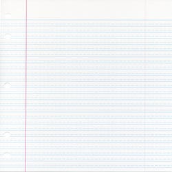 Image for School Smart Ruled Cursive Handwriting Paper with Margin, 8 x 10-1/2 Inches, 500 Sheets from School Specialty