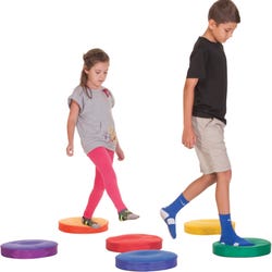 Image for FlagHouse Sound Steps, Assorted Colors, Set of 6 from School Specialty