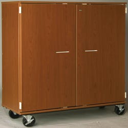 Stevens I.D. Systems 75 Compartment Mobile Folio Cabinet, Solid Doors, 48 x 20 x 55 Inches 4001098
