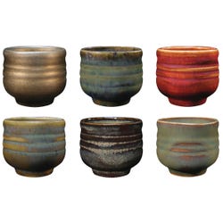 Image for AMACO Potter's Choice Glaze Set 2, Pint, Assorted Colors, Set of 6 from School Specialty