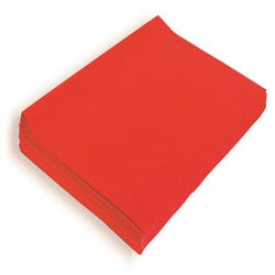Spectra Deluxe Bleeding Tissue Paper, 20 x 30 Inches, Scarlet, Pack of 24, Item Number 1006914
