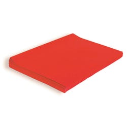 Spectra Deluxe Bleeding Tissue Paper, 20 x 30 Inches, Scarlet, Pack of 24, Item Number 1006914