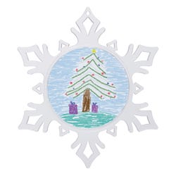 Image for Snapins Snowflake Ornament, Pack of 24 from School Specialty