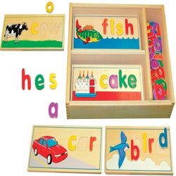 Image for Melissa & Doug See and Spell Puzzle Board from School Specialty