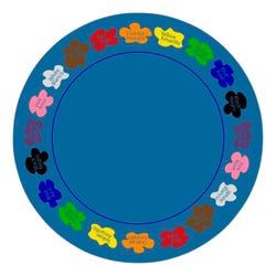 Image for Childcraft Learn Your Colors Bilingual Carpet, 8 Feet, Round from School Specialty