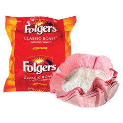Image for Folgers Regular Coffee Filter Pack, 9 oz, Pack of 160 from School Specialty