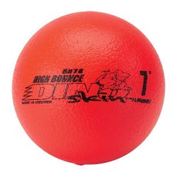 Image for FlagHouse Dino Skin Coated Foam Ball, High Bounce, 7-Inch, Assorted Colors from School Specialty