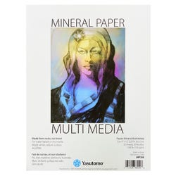 Image for Yasutomo Mineral Paper Pad, 9 x 12 Inches, 100 lb., 20 Sheets from School Specialty