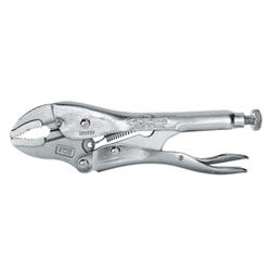 Image for Vise Grip Curved Jaw Locking Plier with Wire Cutter, 1-1/2 in Jaw Opening, 7 in L, High Grade Alloy Steel from School Specialty