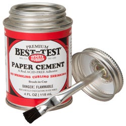 Image for Best Test Brush In Cap Paper Cement, 4 Ounces from School Specialty