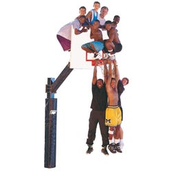 Image for Bison Ultimate Basketball System, 60 x 42 Inches Backboard, Steel from School Specialty