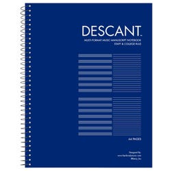Image for Roaring Spring Descant Music Notebook, 11 x 8-1/2 Inches, Ivory, 32 Sheets from School Specialty