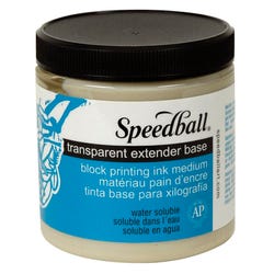 Speedball Transparent Extender Base for Block Printing Ink, 8 Ounces Item Number 1299496