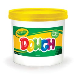 Image for Crayola Dough, 3 Pound Pail, Yellow from School Specialty