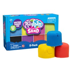 Image for Educational Insights Playfoam Sand, Pack of 8 Colors from School Specialty