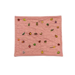 Image for Fruits and Veggies Plush Marble Maze from School Specialty