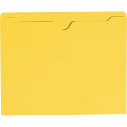 Image for Smead File Jacket, Letter Size, Flat, Yellow, Pack of 100 from School Specialty