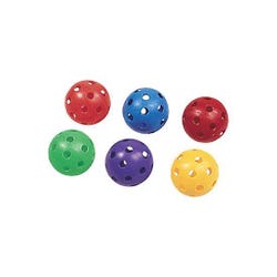Image for FlagHouse Flying Colors Balls, Assorted Colors, Set of 6 from School Specialty