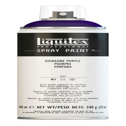 Image for Liquitex Water Based Professional Spray Paint, 400 ml Aerosol Can, Dioxazine Purple from School Specialty