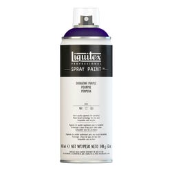 Image for Liquitex Water Based Professional Spray Paint, 400 ml Aerosol Can, Dioxazine Purple from School Specialty