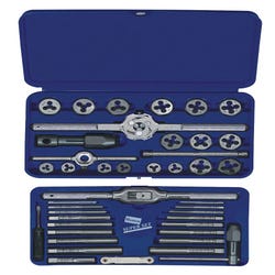 Image for Hanson 41-Piece Metric Tap and Hex Die Set, Set of 41 from School Specialty