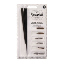 Image for Speedball Sketching Set with Penholders and Pens, Set of 8 from School Specialty