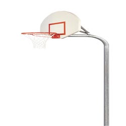 Image for Bison Gooseneck 3-1/2 In Tough Duty Steel Fan Playground Basketball System from School Specialty