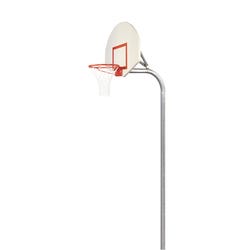 Image for Bison Gooseneck 3-1/2 In Tough Duty Steel Fan Playground Basketball System from School Specialty