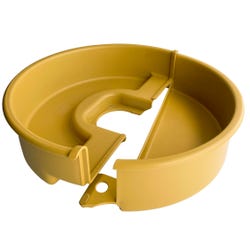 Image for Brent Polyethylene Splash Pan for All Brent Potters Wheels, 17-1/2 x 4-1/2 Inches, Yellow from School Specialty