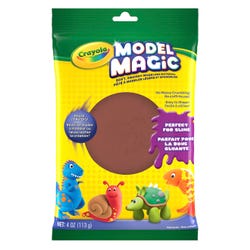 Crayola Model Magic Non-Toxic Mess-Free Modeling Dough, 4 oz, Earthtone, Item Number 1382238