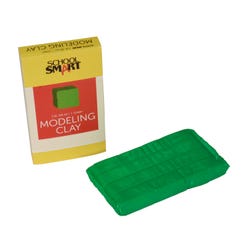 Image for School Smart Modeling Clay, Green, 1 Pound from School Specialty