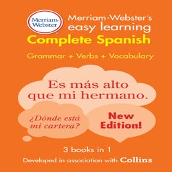 Image for Merriam-Webster's Easy Learning Complete Spanish from School Specialty