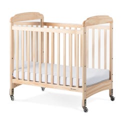 Image for Foundations Serenity Fixed Side Mirrored Headboard Crib, 39-1/4 x 26-1/4 x 40 Inches, Natural from School Specialty