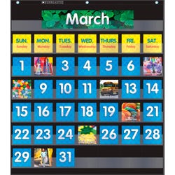 Image for Scholastic Monthly Calendar Pocket Chart, 25 x 27-3/4 Inches from School Specialty