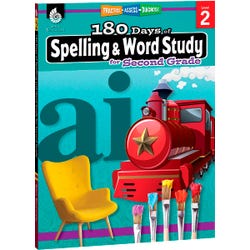 Image for Shell Education 180 Days of Spelling and Word Study for Second Grade from School Specialty