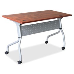 Image for Lorell Cherry Flip Top Training Table, 23-3/5 x 60 x 29-1/2 in from School Specialty