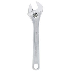 Image for Channel Lock Adjustable Wrench, 4 in L X 9/16 in W, Chrome Vanadium Steel from School Specialty