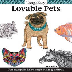 Image for Design Originals, TangleEasy Book, Lovable Pets from School Specialty