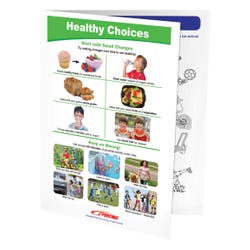 Image for Sportime Making Healthy Choices Visual Learning Guide, 4 Pages, Grades 1 to 4 from School Specialty