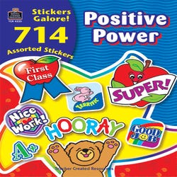 Image for Teacher Created Resources Positive Power Sticker Book, Set of 714 from School Specialty