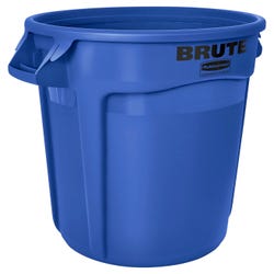 Image for Rubbermaid Commercial BRUTE Garbage Can, Round, Plastic, 32 Gallon, Blue from School Specialty