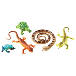 Learning Resources Jumbo Reptile and Amphibian Animals, Set of 5 Item Number 1595879