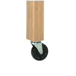 Image for Diversified Spaces Optional Locking Casters For Glue Stain Table, Set of 4 from School Specialty