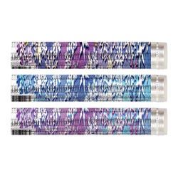 Image for Musgrave Pencil Co. Snowflake Glitter Pencils, Pack of 12 from School Specialty