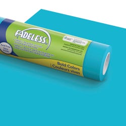 Image for Fadeless Paper Roll, Azure Blue, 48 Inches x 50 Feet from School Specialty