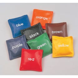 Image for Champion Colors Vinyl Bean Bags, Set of 8 from School Specialty