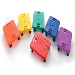 Image for Sportime Small Ergonomic Scooters, 13-3/8 x 17-3/8 Inches, Set of 6 from School Specialty