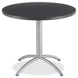 Image for Iceberg CafeWorks 36 Inch Round Cafe Tables, 36 x 30 Inches, Graphite from School Specialty