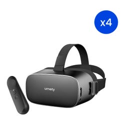Image for Umety VR Headsets, Set of 4 from School Specialty