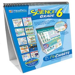 Image for NewPath Learning Science Curriculum Mastery Flip Chart Set - Grade 6 from School Specialty
